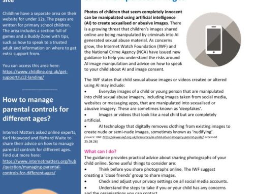 Online Safety Newsletter September 2026